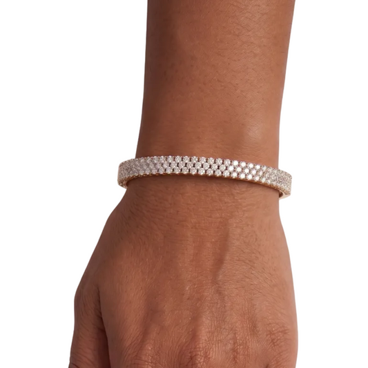 Luna Bangle Bracelet - Gold
