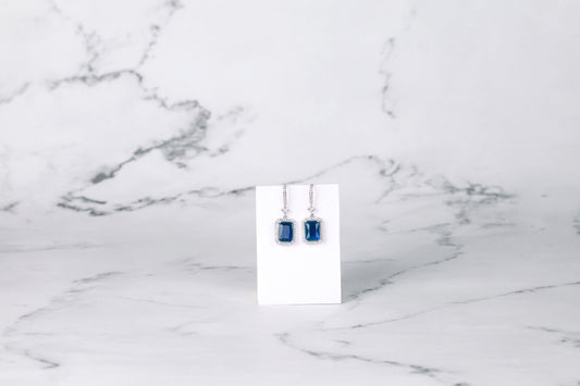 Moonbeam Earrings - Blue