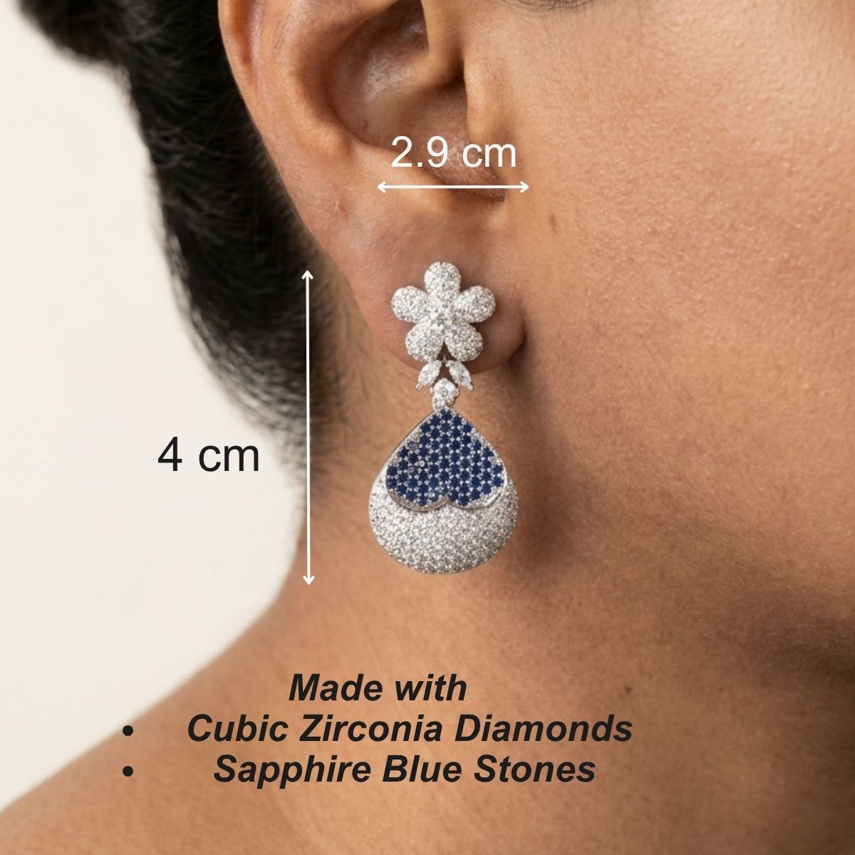 Petal Ice Drops - Blue