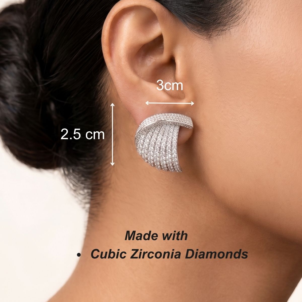 Dreamleaf Earrings - Silver