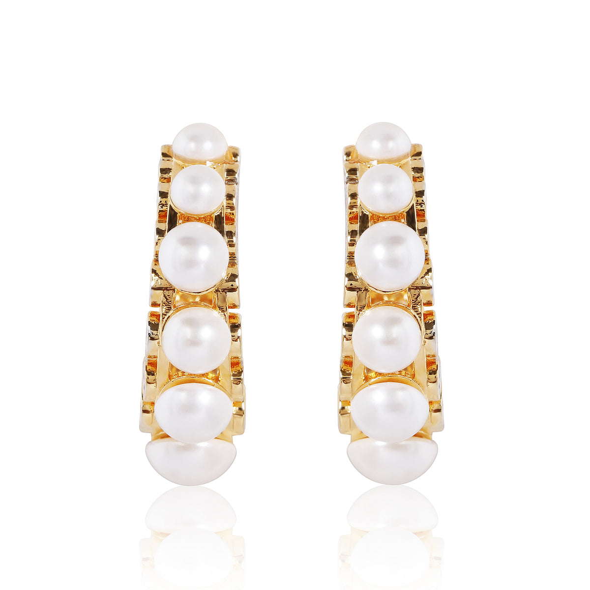 Gold Noora Hoops