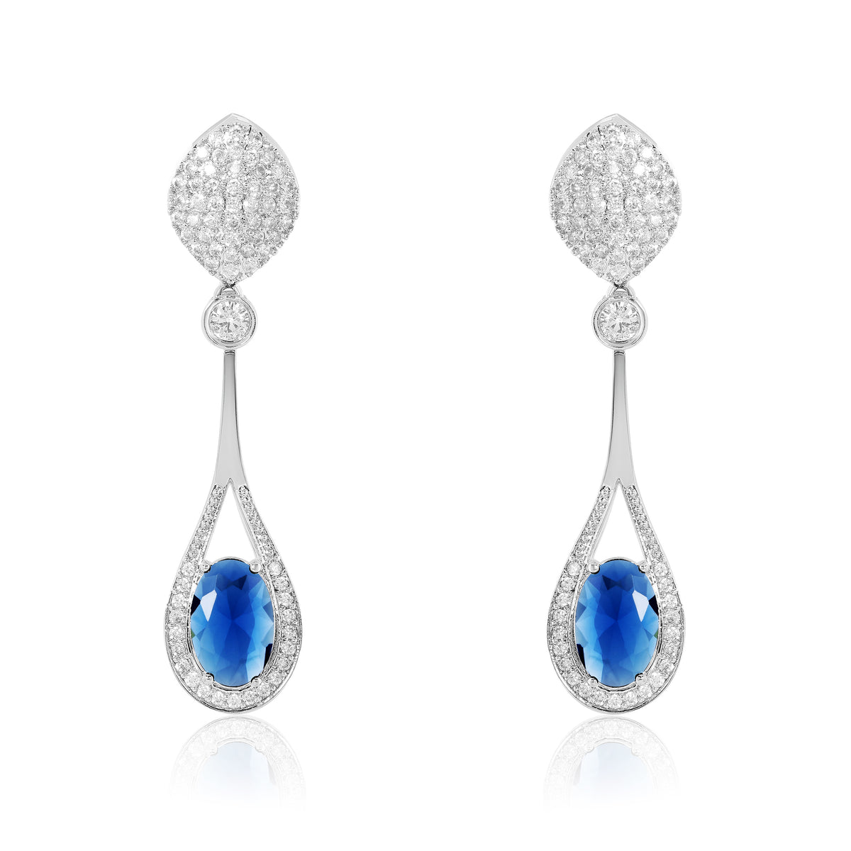 Muse Dangler earrings - Blue