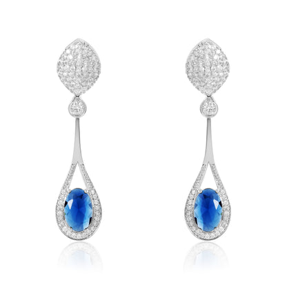 Muse Dangler earrings - Blue
