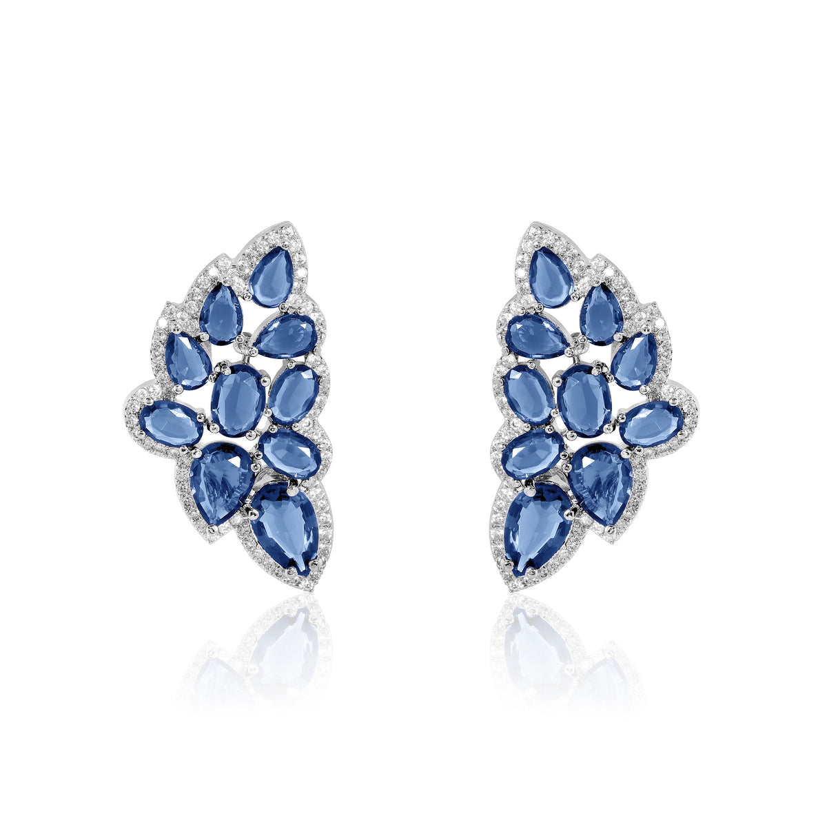 Vinea Earrings - Blue