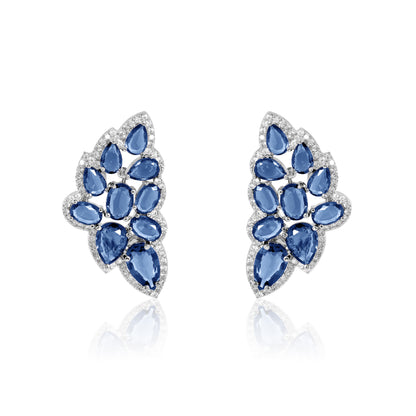 Vinea Earrings - Blue