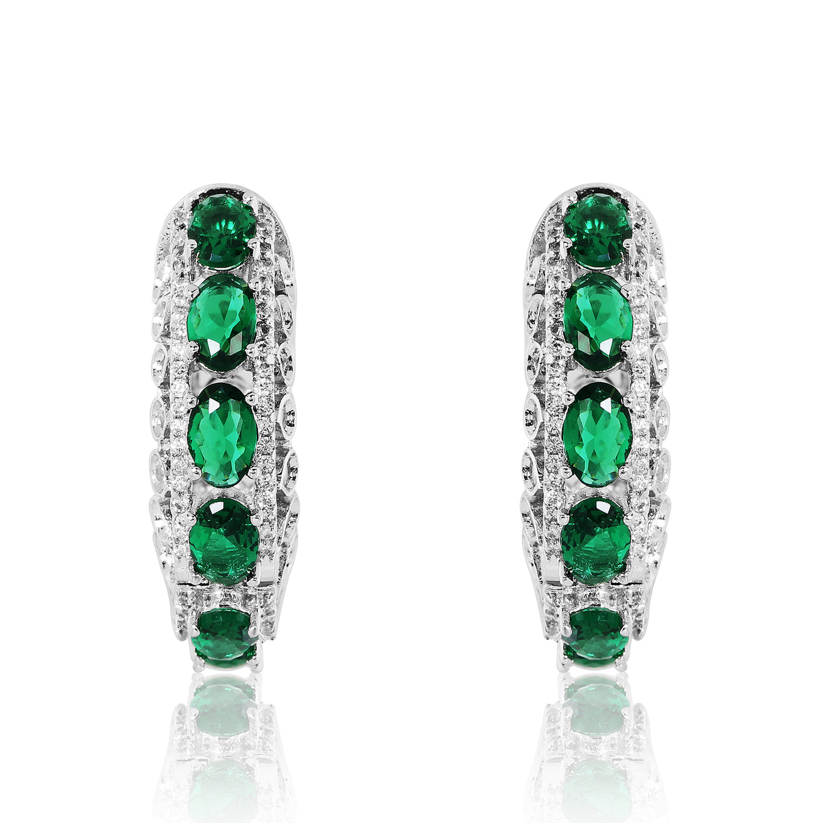 Noorika Hoops - Green