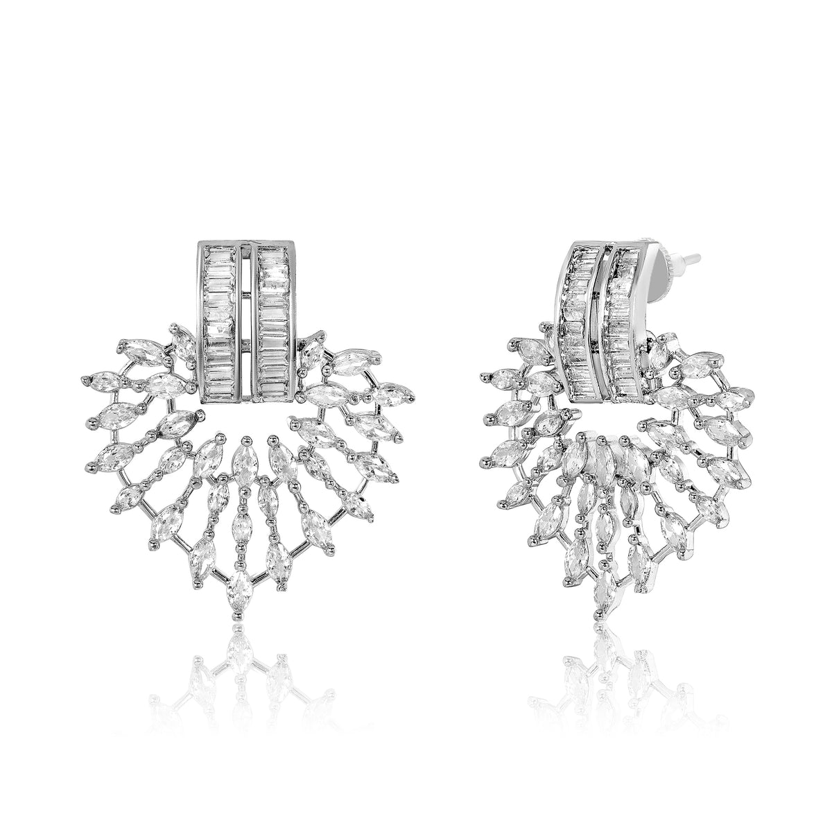 Taru lights Earrings - silver