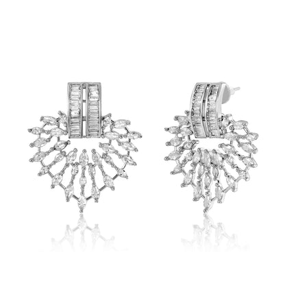 Taru lights Earrings - silver