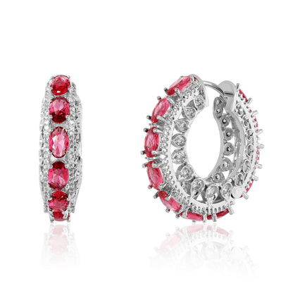 Noorika Hoops - Ruby Red