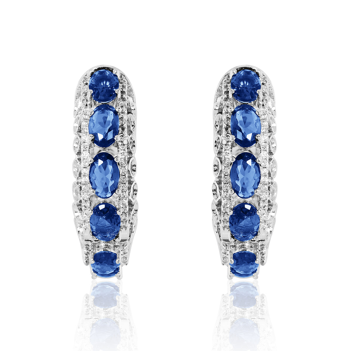 Noorika Hoops - Blue