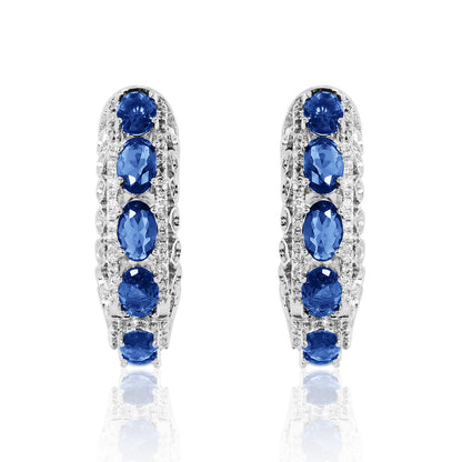 Noorika Hoops - Blue