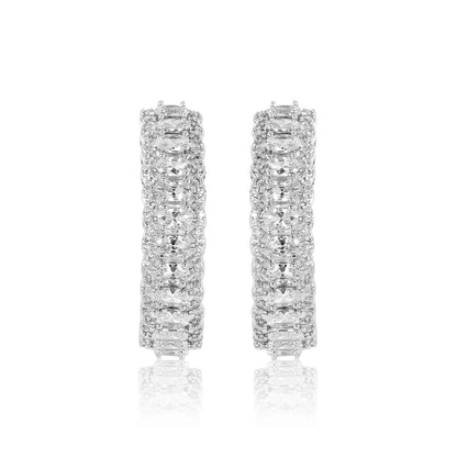 Royal Arc Hoops - Silver