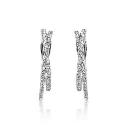 Nayra Hoops - silver
