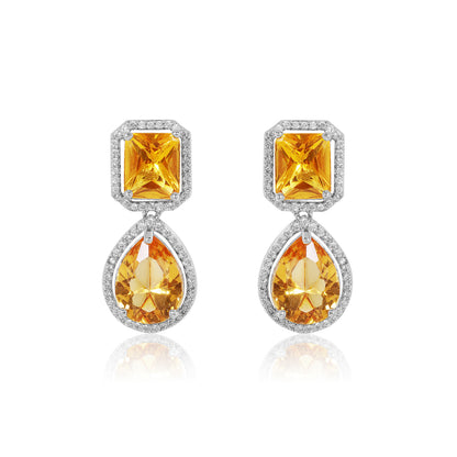 Sara Earrings - Yellow