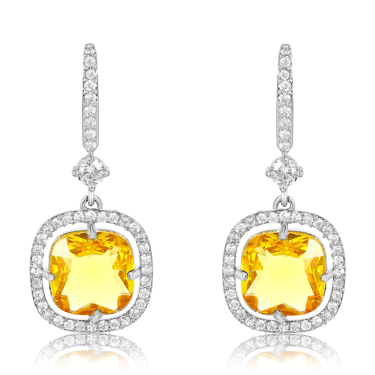 Lume Hook Earrings - Yellow
