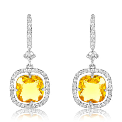 Lume Hook Earrings - Yellow