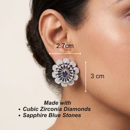 Marias Earrings - Blue