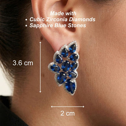 Vinea Earrings - Blue