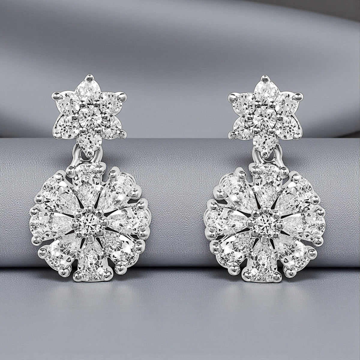 Ira Earrings - White
