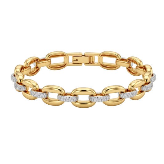 Lumina Link Bracelet - Gold