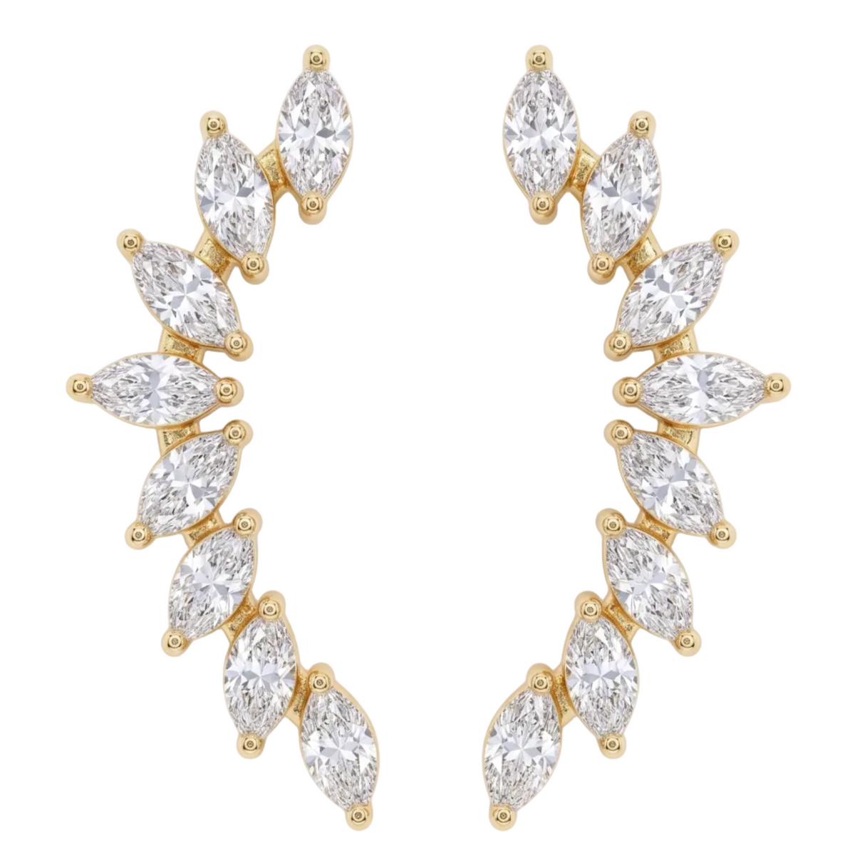 Flora Earcuff - Gold