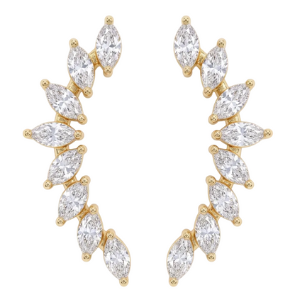 Flora Earcuff - Gold