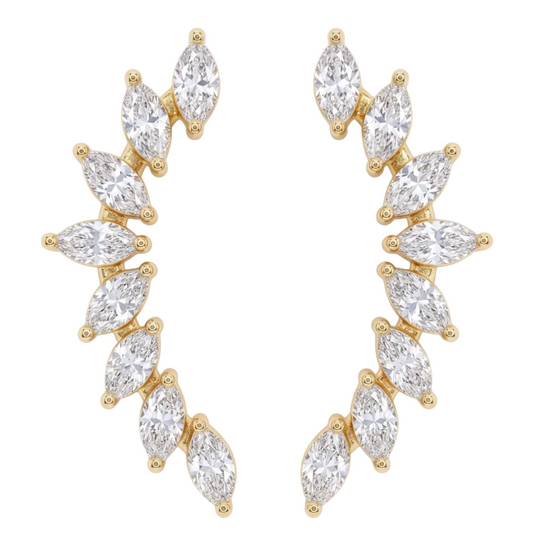 Flora Earcuff - Gold