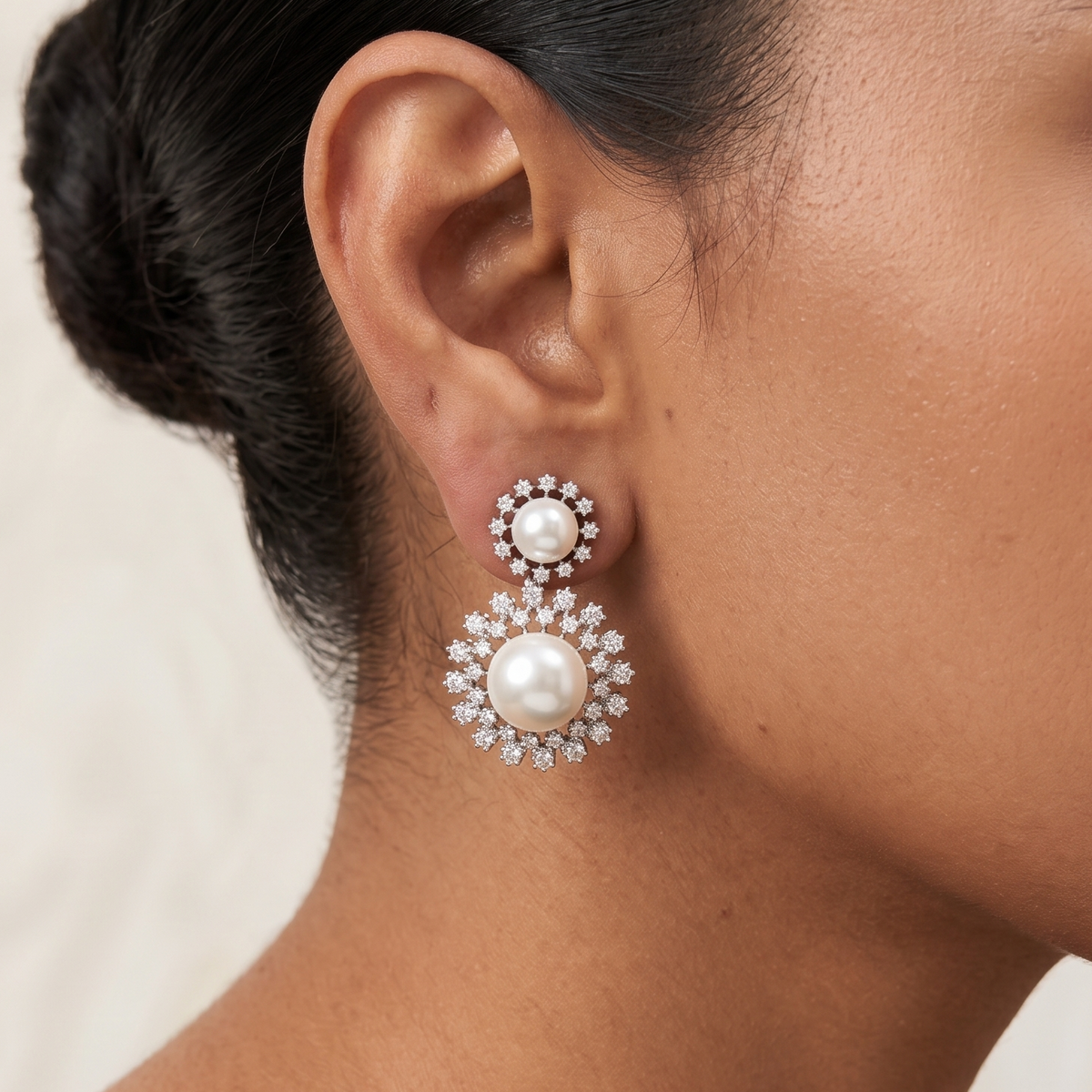 Galaxy Dust Earrings - Silver