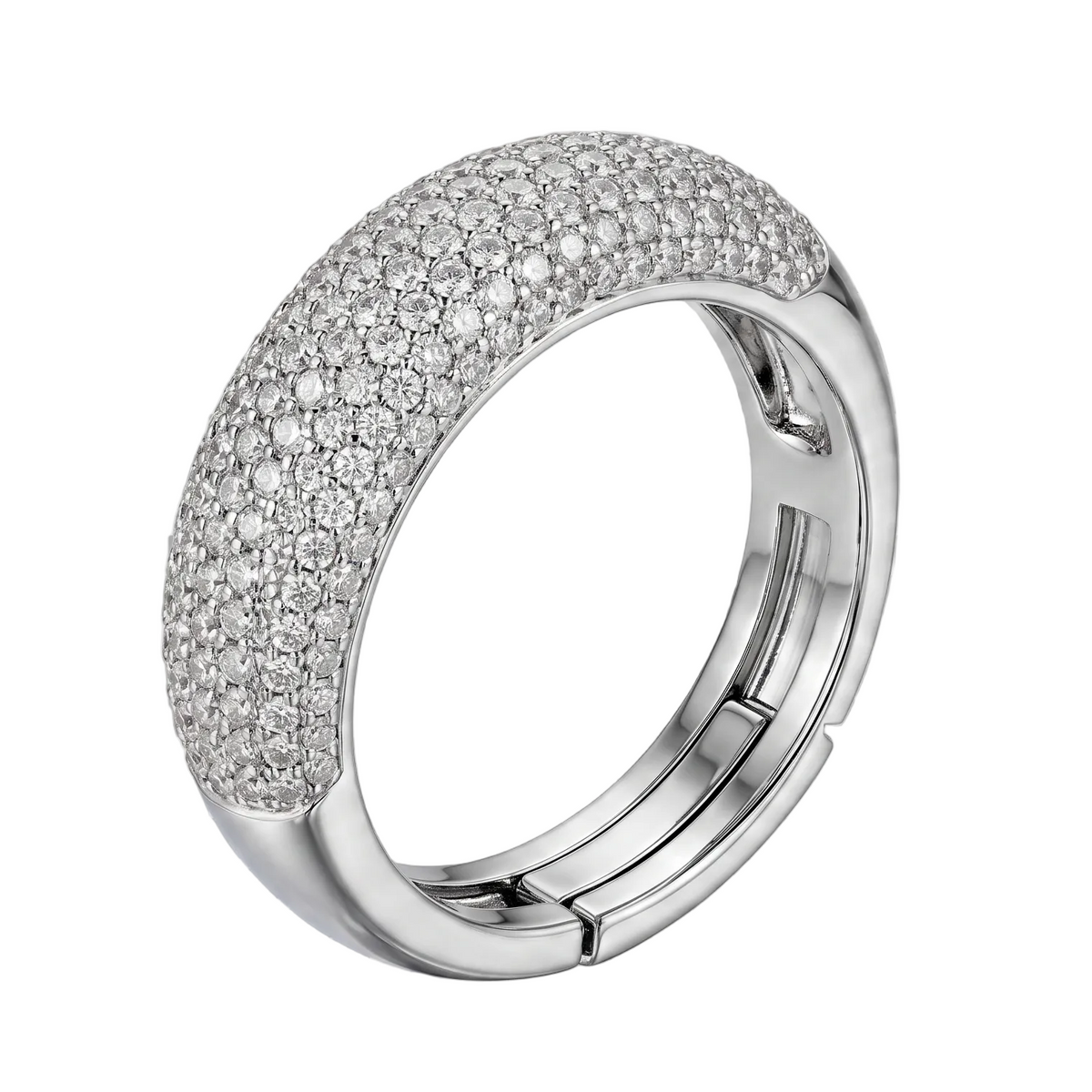 Diamond Band - Silver