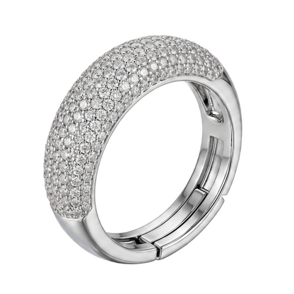 Diamond Band - Silver