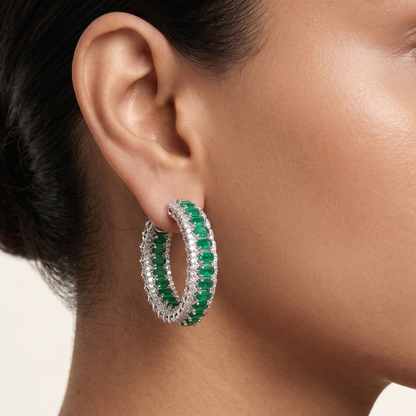 Royal Arc Hoops - Green