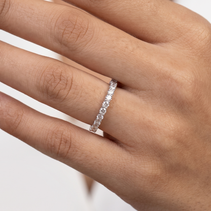 Stack Band Ring - Silver