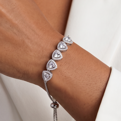 Advita Diamond Bracelet - Silver