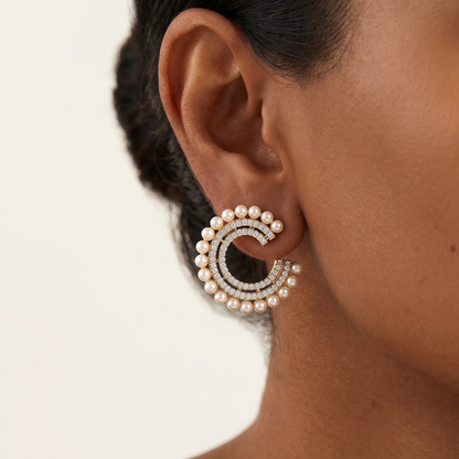 Muna Earrings - Gold