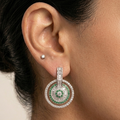 Reem Earrings - Green