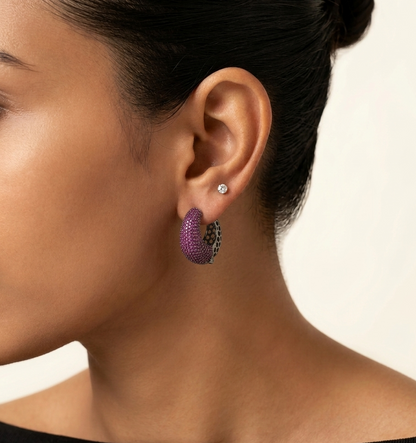 Moonlight Earrings - Pink