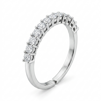 Stack Band Ring - Silver