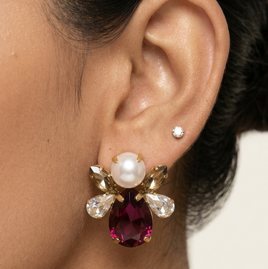 Angel Swarovski Earrings