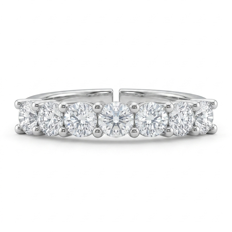 Stack Band Ring - Silver