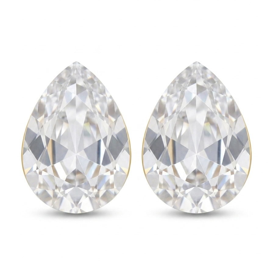 Aurelia Teardrops - White