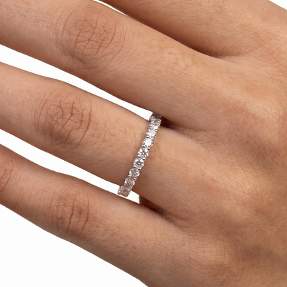 Stack Band Ring - Silver