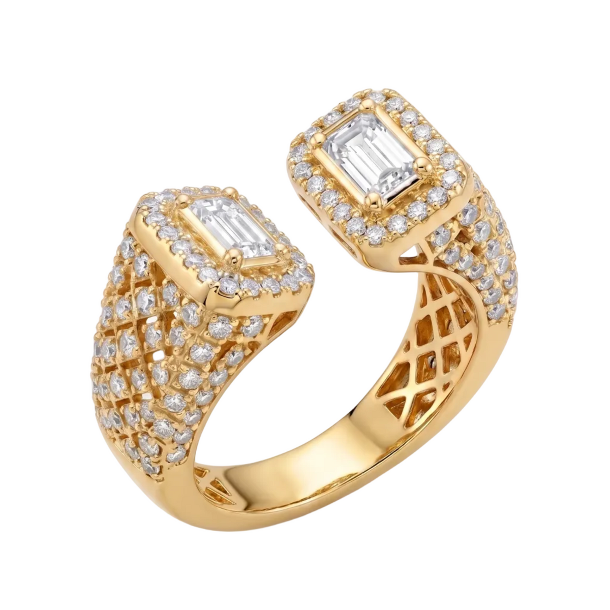 The Open Sole Ring - Gold