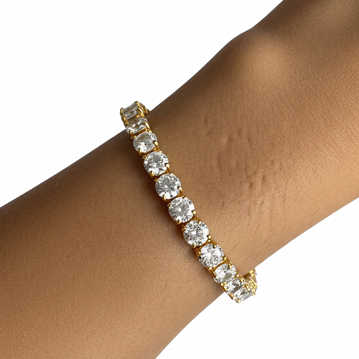 Diamond Tennis Bracelet - 1 CT - Gold