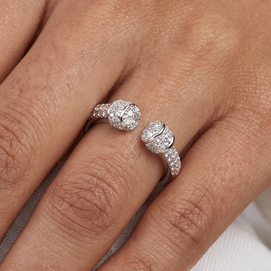 Open band Ring - Silver
