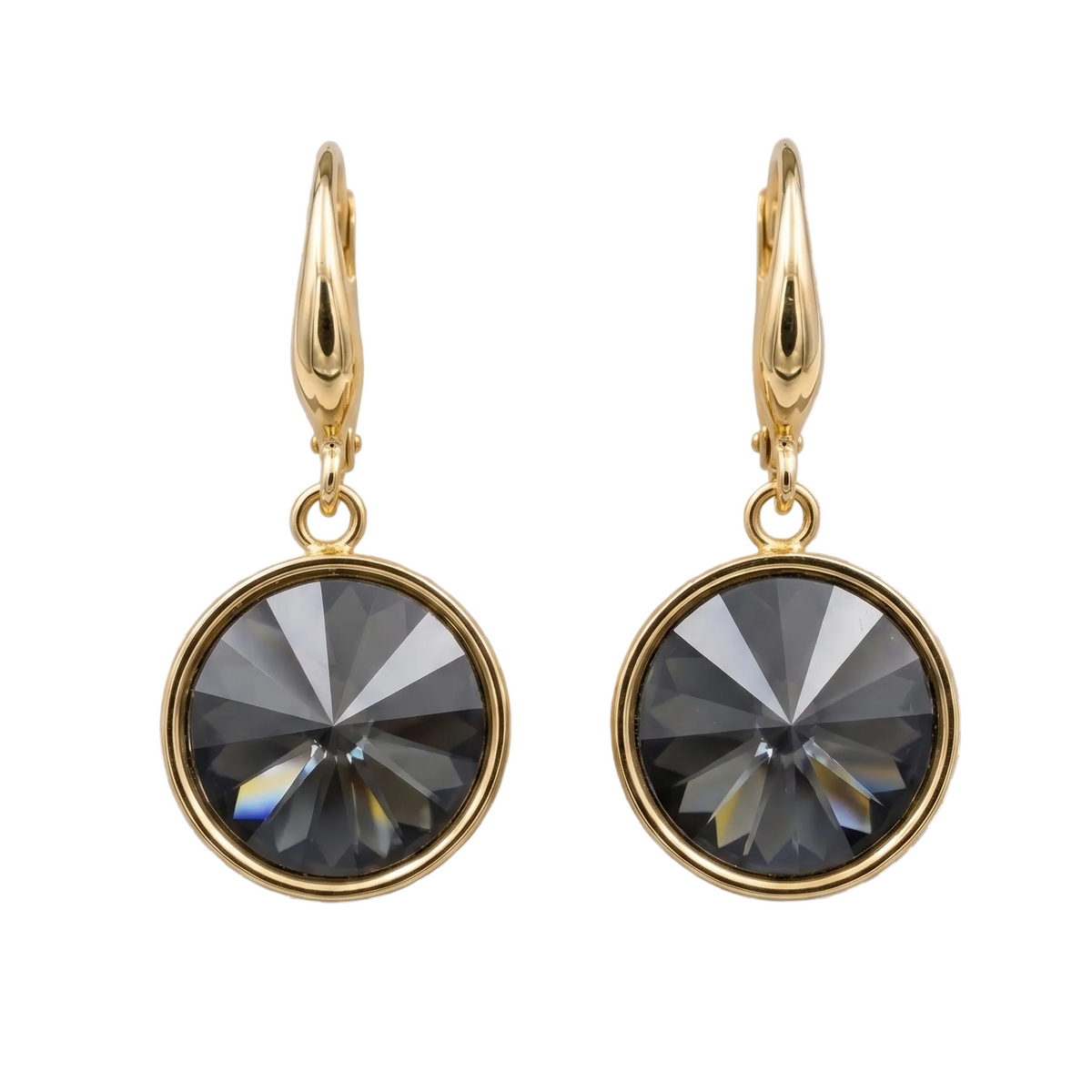 Prism Drop Danglers - Black