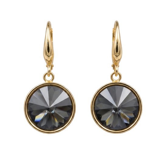 Prism Drop Danglers - Black