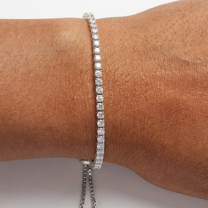 Starlight Diamond Bracelet - Silver