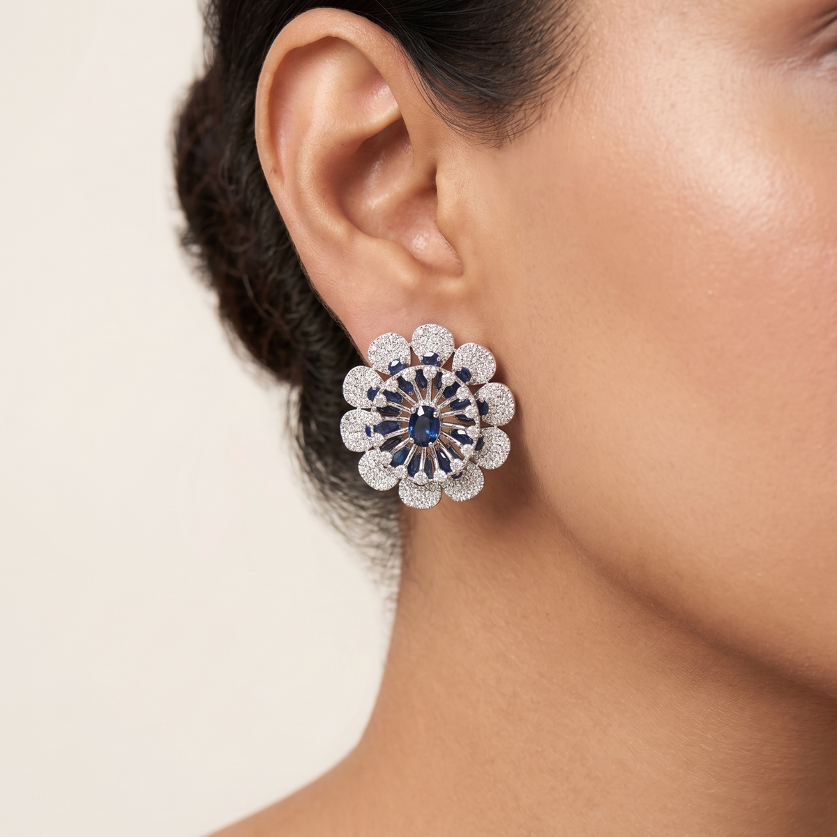 Marias Earrings - Blue