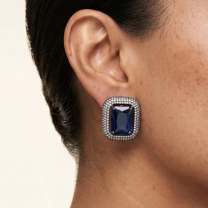 Glitz Studs - Blue