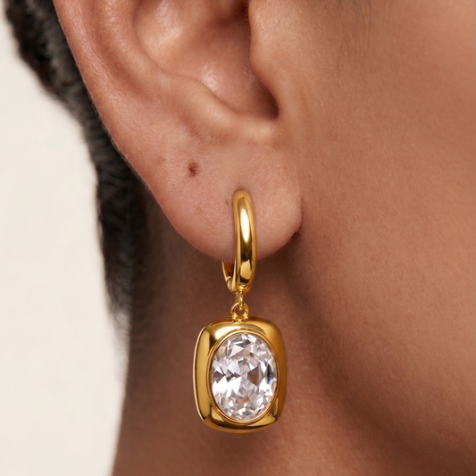 Gold and white Crystal Bali